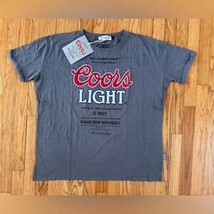 The Laundry Room Gray Coors Light Tee